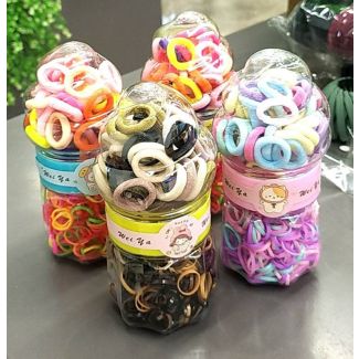 ربطات شعر صغيرة 23/3 مرتبان ايس كريم