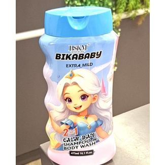 شامبو وشور جل bikababy 475ml CALM DAY