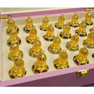 مسك طهارة ابراهيم القرشي 34/4 راس ذهبي