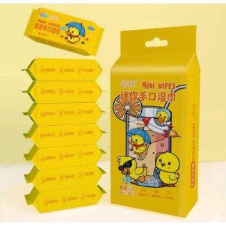  محلرم مبللة 8 علب صغيرة 8/4 بطوط