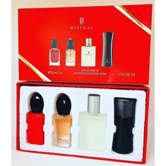طقم عطور رباعي 4*30 مل MYSTICAL 29/12 ستاتي 