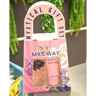 طقم عطر 60مل مع بدي لوشن ماركات 29/68 MRS WAY