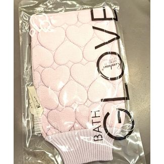 ليفة استحمام 30/1 على شكل كف رسمة قلب