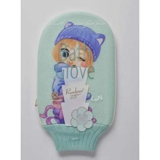 ليفة استحمام  شكل كفوف 30/6 بنوتة