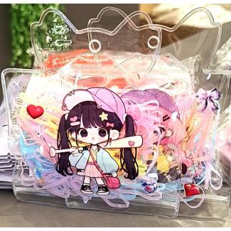 ربطات شعر مغيط 24/4 كيس شفاف