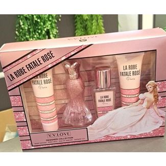 طقم عطر رباعي v.v. love 46/18 LA ROBE ROSE