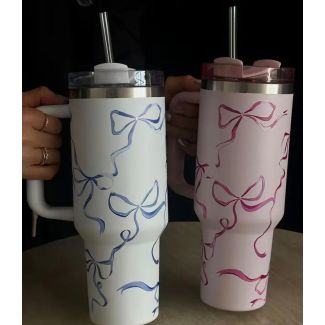 كوب ستانلس 75/2 رسمات/فيونكة