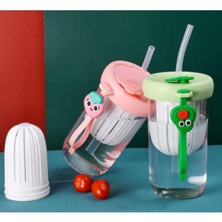   كاسة زجاج ديتوكس 8/151 خلاط وميدالية