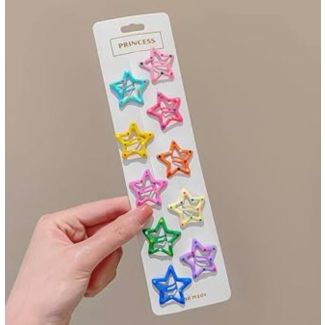 كلبسات اطفال نجوم 27/1 ملون