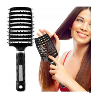 فرشاة شعر بيو هير شكل منحني لمنع تشابك الشعر 73/3 PIO HAIR