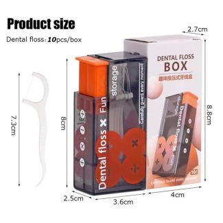 موزع خيط تنظيف الاسنان 8/54 