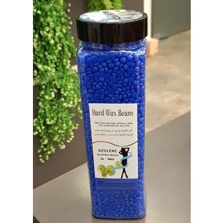 حبيبات واكس ازالة شعر الجسم 500 غم 32/4 وردة/ ازرق غامق AZULENE 