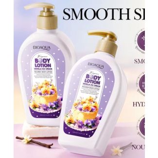  لوشن جسم فانيلا وايس كريم BIOAQUA 400ML VANILA ICE CREAM