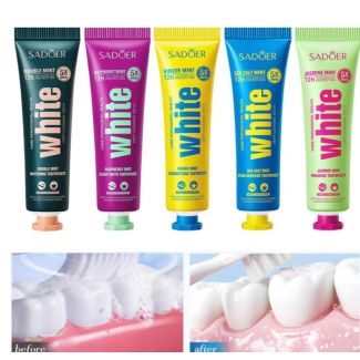 طقم معجون اسنان 5 قطع  SADOER 