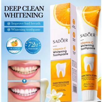 معجون تبييض الاسنان فيتامين سي  SADOER 100G 