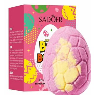   طابة فوارة لون/ زهري DINOSAUR EGG SADOER 100G