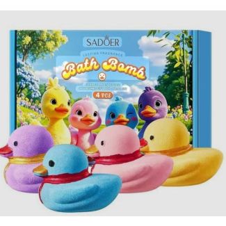  طابة فوارة مجسم بطة  اللون الزهريSADOER 135G 