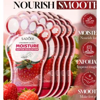  ماسك القدم /فراولةSADOER STRAWBERRY MASK