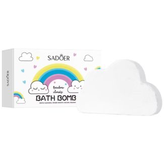 طابة فوارة قوس قزح /ابيض SADOER 100G