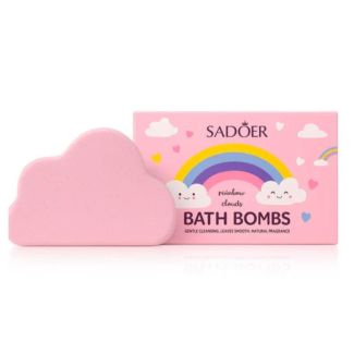 طابة فوارة قوس قزح /زهري SADOER 100G