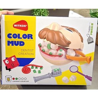لعبة طبيب اسنان -M 636 COLOR MUD
