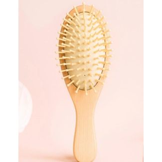 فرشاة شعر خشب بيضاوية 23/1  NATURAL HAIR BRUSH 