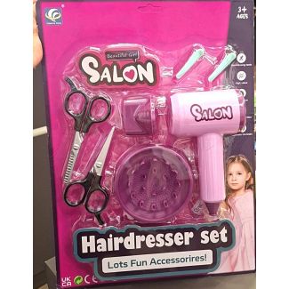  لعبة طقم ادوات تصفيف الشعر yf827a SALON