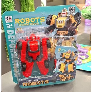 روبوت شكل جرافة ROBOTS CHANGE MODEL 2 B001-2