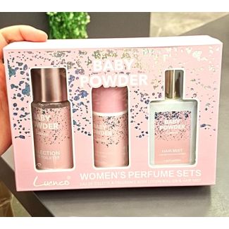 طقم عطر ولوشن بيبي باودر 108/11 BABY POWDER
