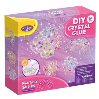 لعبة تصميم الميداليات ثيم فراشات 8/233 CRYSTAL GLUE