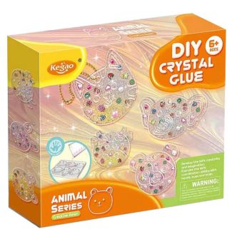 لعبة تصميم الميداليات ثيم حيوانات 8/231 CRYSTAL GLUE