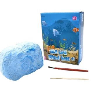 لعبة جبص اكتشاف المجسمات (حلزون) 8/222 SEA LIFE BLIND BOX