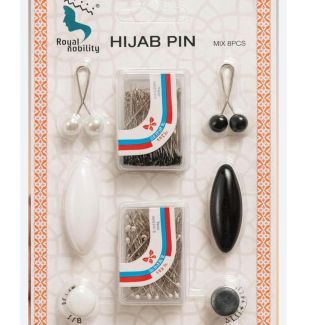 مجموعة دبابيس شال 8/281 HIJAB PIN