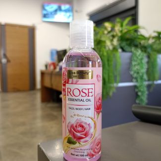 زيت تفتيح الجسم kiss beauty ( ROSE )