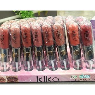 61/18 حومرا شفاشف مع جلوس شفاف  -KIKO LIP GLOSS