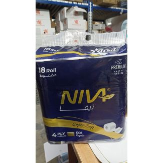 محارم تواليت نيفا مضغوط 18 رول