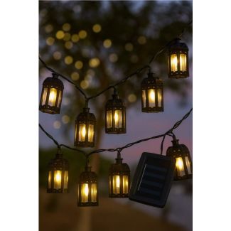 اضاءة طاقة شمسية 32/7 شكل فوانيس