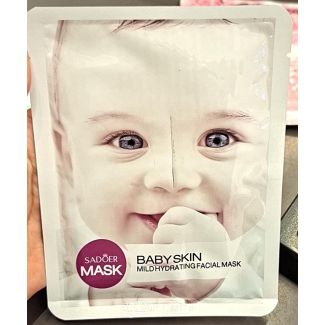 ماسك وجه مشكل بيبي /بنفسجي MILD HYDRATING SADOER BABY MASK