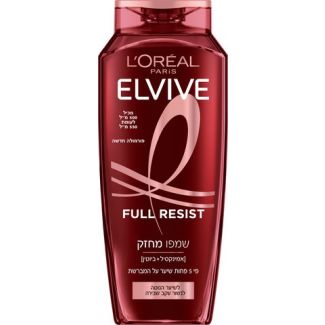 شامبو اليفيف 600 مل  -full resist - اسود