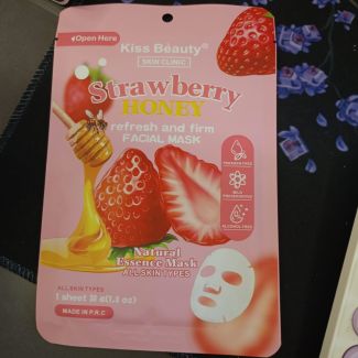 ماسك وجه KISS BEAUTY فراولة 48/24