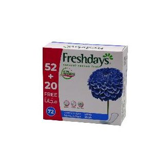 فوط فريش دايز يومية طويلة 72 فوطة