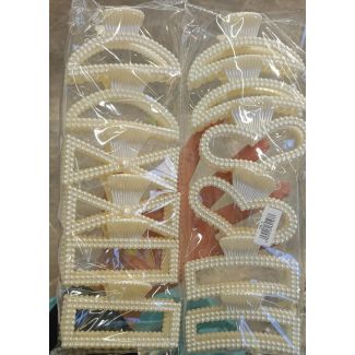 ملقط شعر لولو اشكال 29/1 رفيع جديد صغير