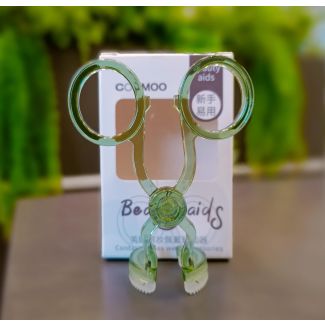 ملقط تثبيت الجفون 7/27 (زيتي شفاف set - 5 )