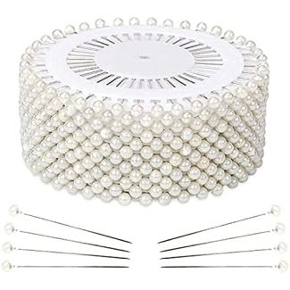 دبابيس شال ابيض 