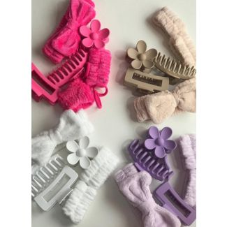 طقم ملاقط شعر وبندانة 20/8