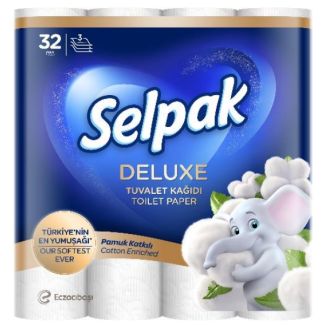 محارم تواليت سيلباك ديلوكس 32 رول