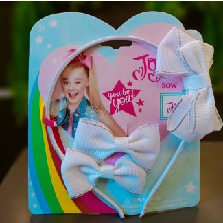 طوق شعر مع بكل لامع فضي 59/5