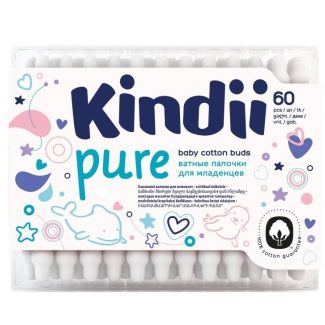 عيدان قطنية للاطفال كندي 60 قطعة