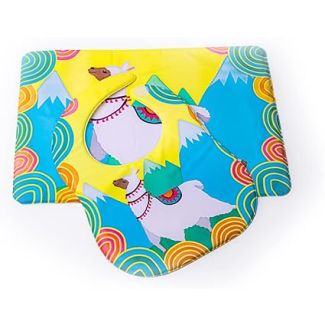 طقم مريلة للاطفال 22/17 (لاما - اصفر وازرق)