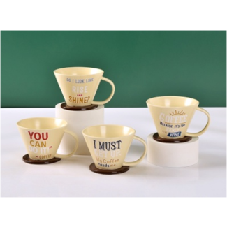  مج كبير COFFEE 68/49- مع قاعدة